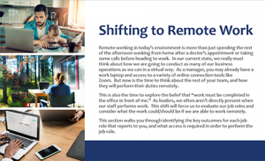 Shifting to Remote Work Screenshot