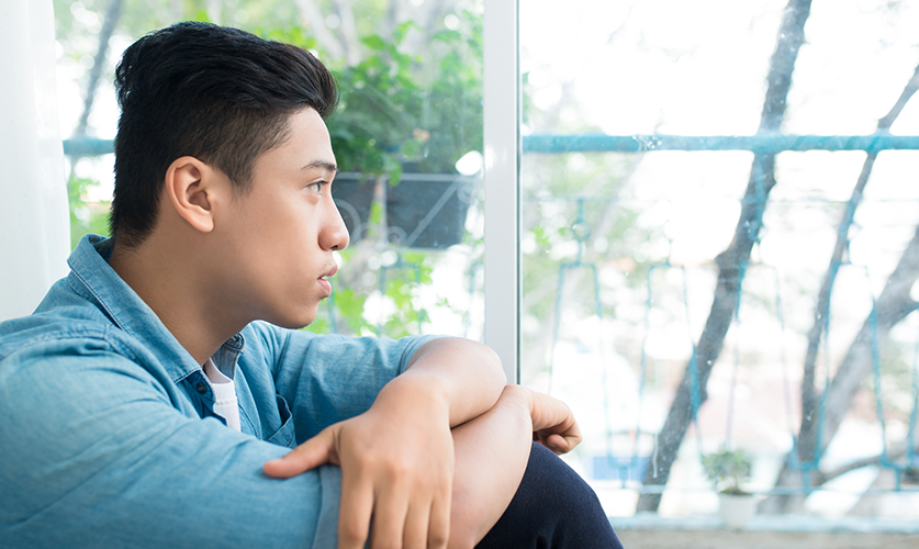 Pensive man